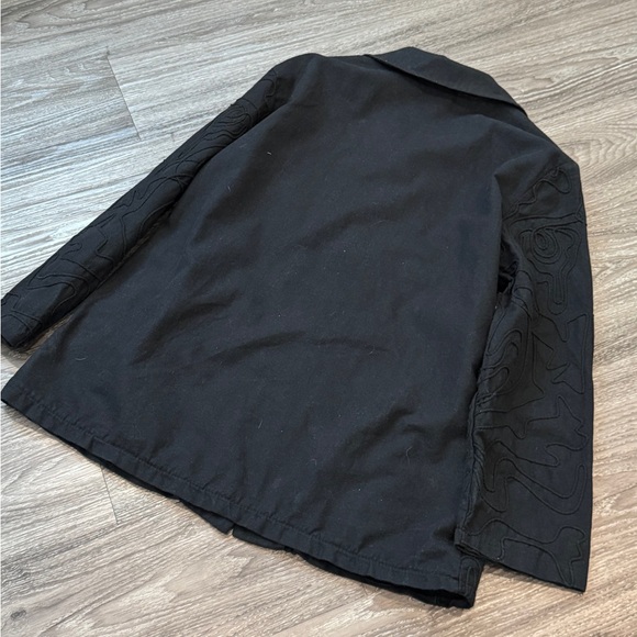 Linen Blend Textured Button-Up or Jacket m- L - Picture 12 of 17